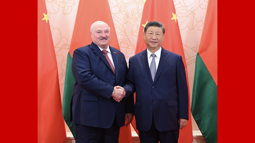 Xi says China ready to stand with Belarus in practicing true multilateralism
