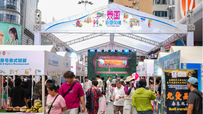 "Thai Street Vibes" festival opened in Guangzhou celebrating 50 years of Thailand-China ties