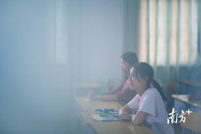 2019年,杨晓婷在潮汕职业技术学院上课。 2019年,杨晓婷在潮汕职业技术学院上课。