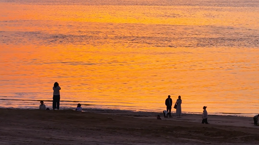 A breathtaking sunset scene in Baini, Sanshui, Foshan