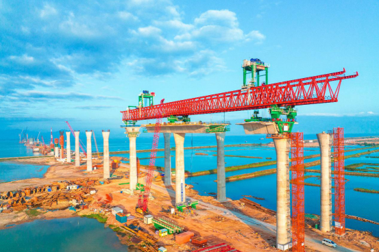 Cross-sea passages construction well underway in GBA