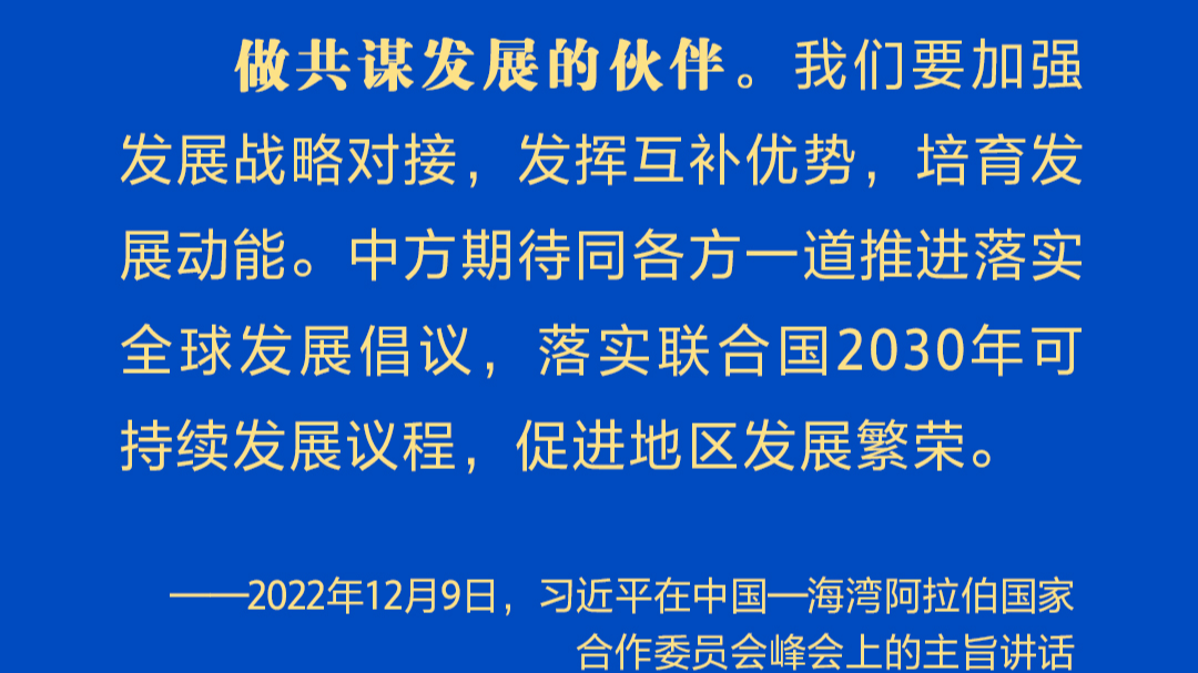 深化中海战略伙伴关系 习近平提出4点建议
