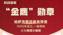 一图看懂习大大接受的哈萨克斯坦最高荣誉“金鹰”勋章 一图看懂习大大接受的哈萨克斯坦最高荣誉“金鹰”勋章