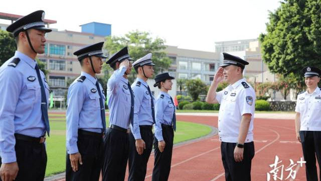 广州438名新警结业！将投入到夏季治安打击整治百日行动