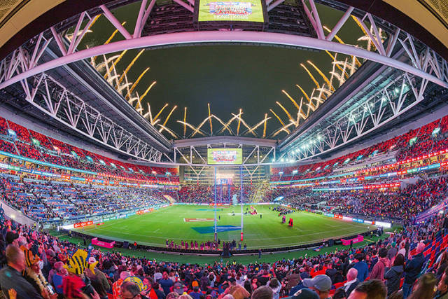 全國七欖健將在啟德體育園主場館展開連場激戰，競逐全運會榮耀。