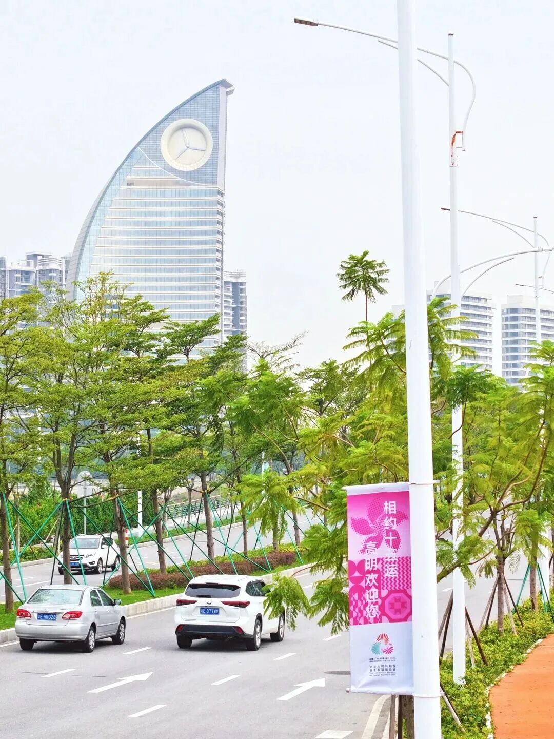 高明区荷城街道。图/十五运会和残特奥会佛山赛区执委会