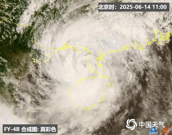 台风“蝴蝶”再次登陆后强度减弱 华南多地强风雨天气仍将持续
