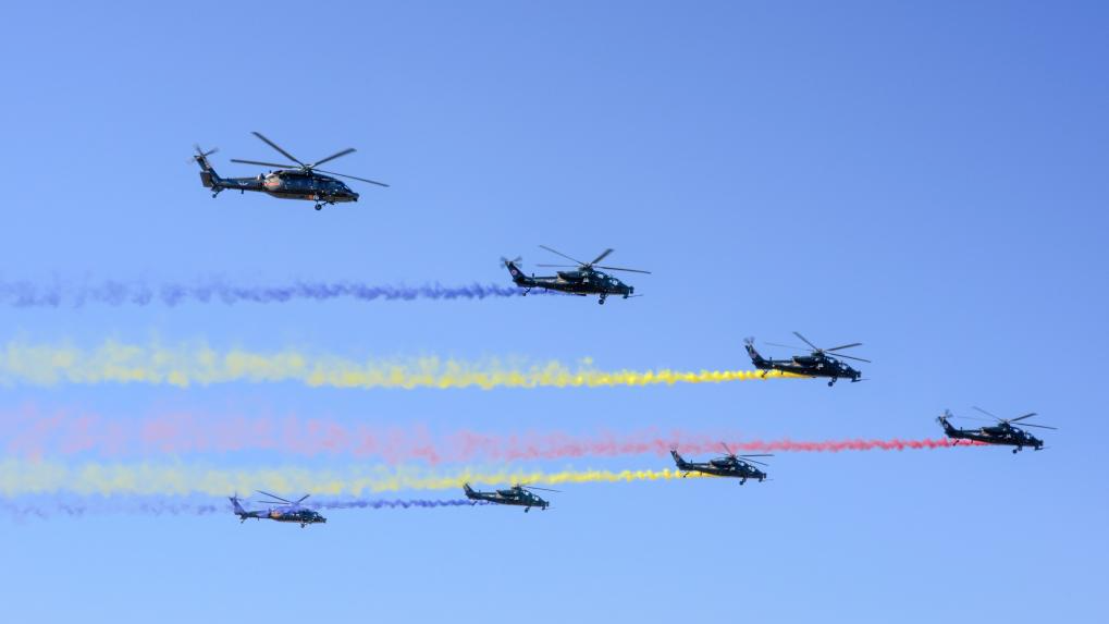 7th China Helicopter Exposition opens to general public in China's Tianjin