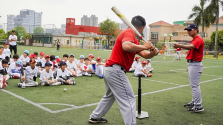China's first recycled baseball field settles in Dongguan