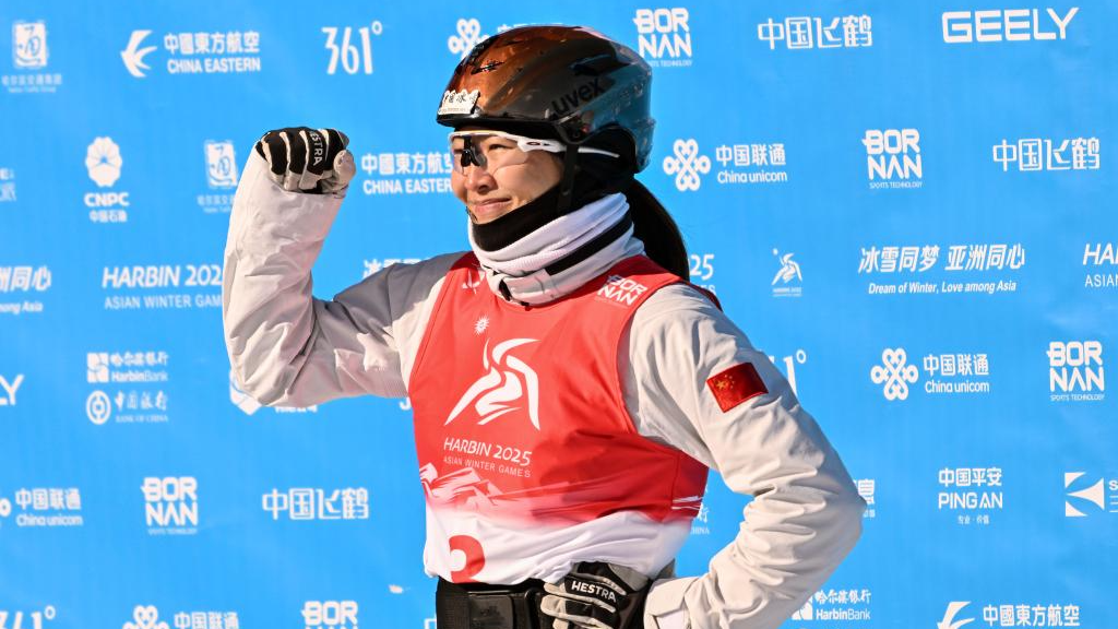 China's Xu Mengtao wins Freestyle Skiing women's aerials at 9th Asian Winter Games