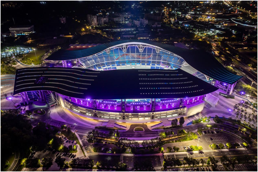 图为广东奥体中心