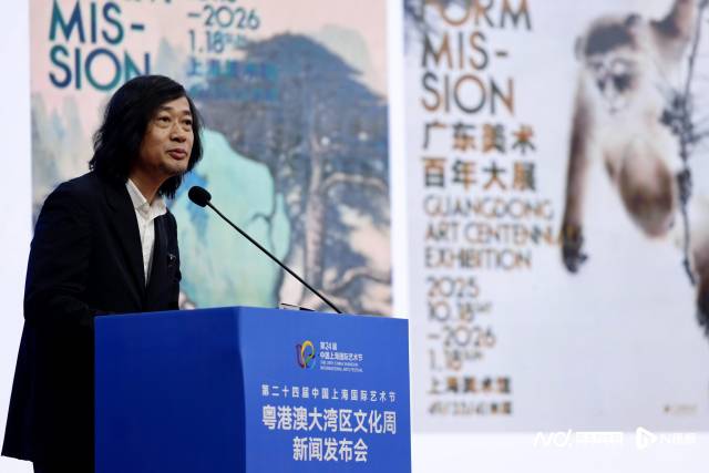 广东省美协副主席、广东美术馆馆长王绍强。