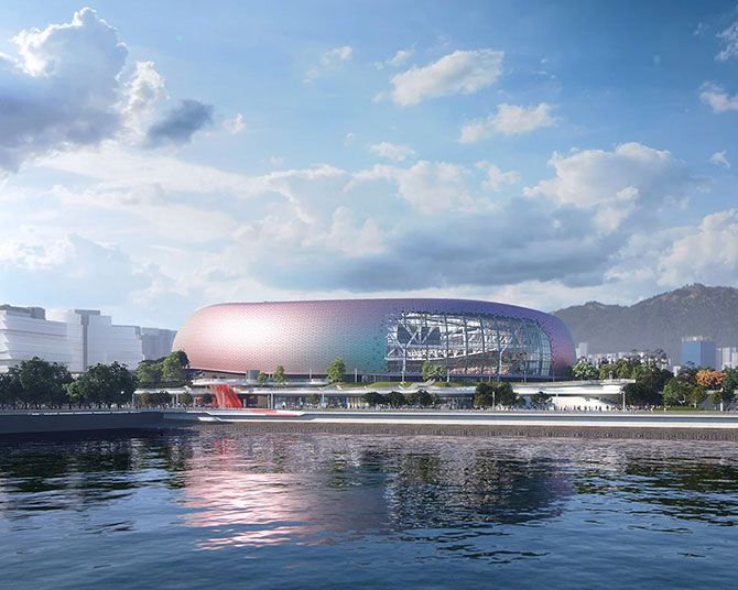香港启德体育园。图片来源：香港赛区官网