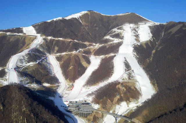 国家高山滑雪中心。图源：新华社