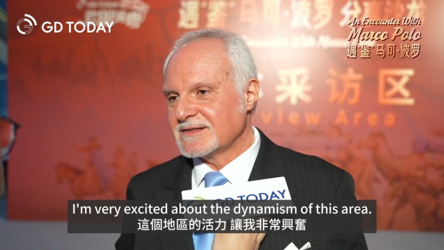 Member of China-Italy Chamber of Commerce excited about Guangdong's dynamism