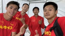 中国队获得巴黎奥运会男子4×100米接力项目入场券