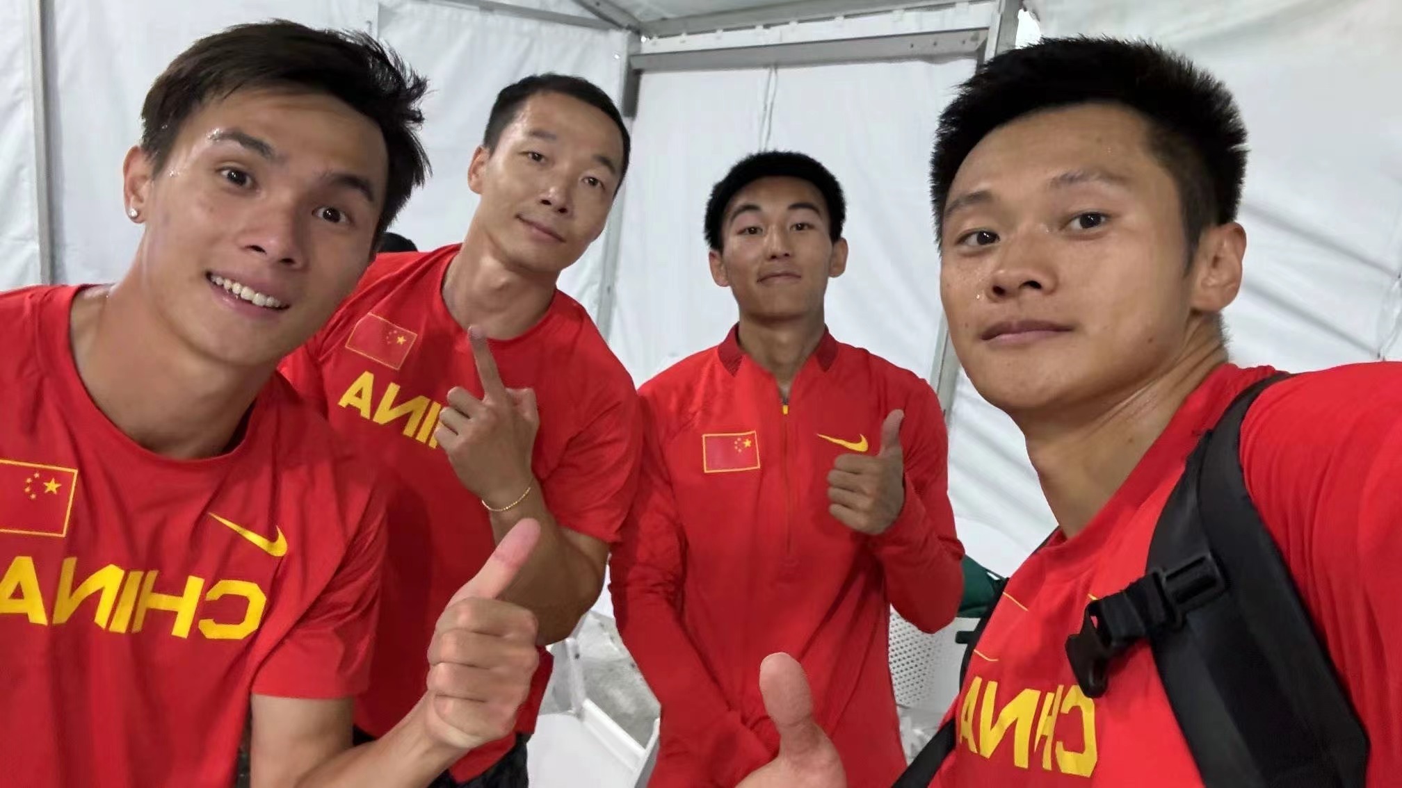 中国队获得巴黎奥运会男子4×100米接力项目入场券