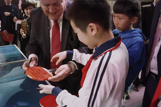 Mr. Raffarin's view on Guangdong ②: Chinese teenagers