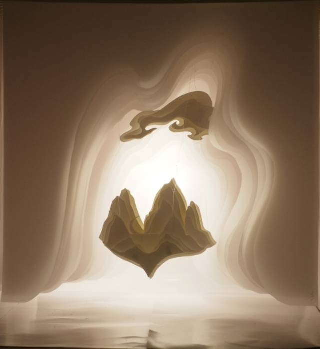 作品《蓬莱仙境》。