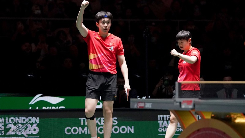 11连胜！中国队强势夺得国际乒联混团世界杯冠军