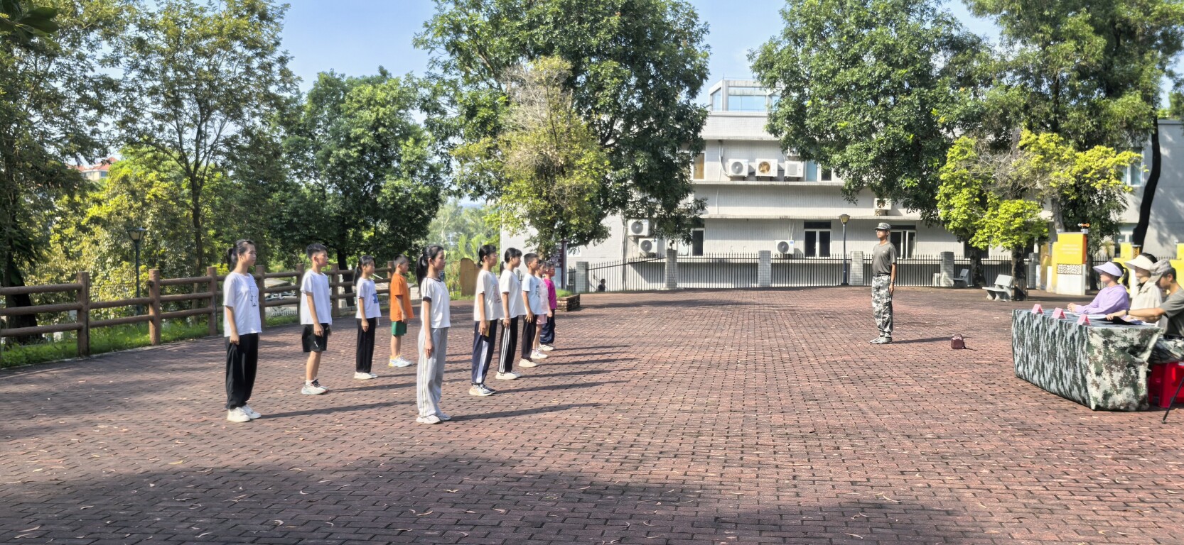 华南农大“满天星”国防义教云浮市少年军校夏令营圆满结营