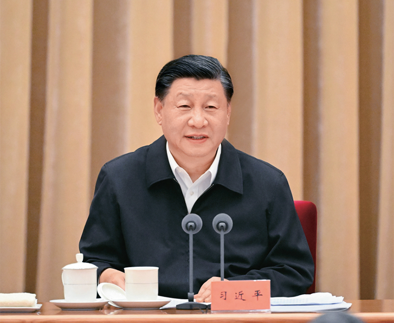 　　2023年7月17日至18日，全国生态环境保护大会在北京召开。中共中央总书记、国家主席、中央军委主席习近平出席会议并发表重要讲话。 新华社记者 饶爱民/摄