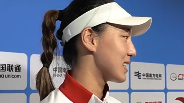 王欣瑜女单半决赛后谈感受：没想到强度会这么大