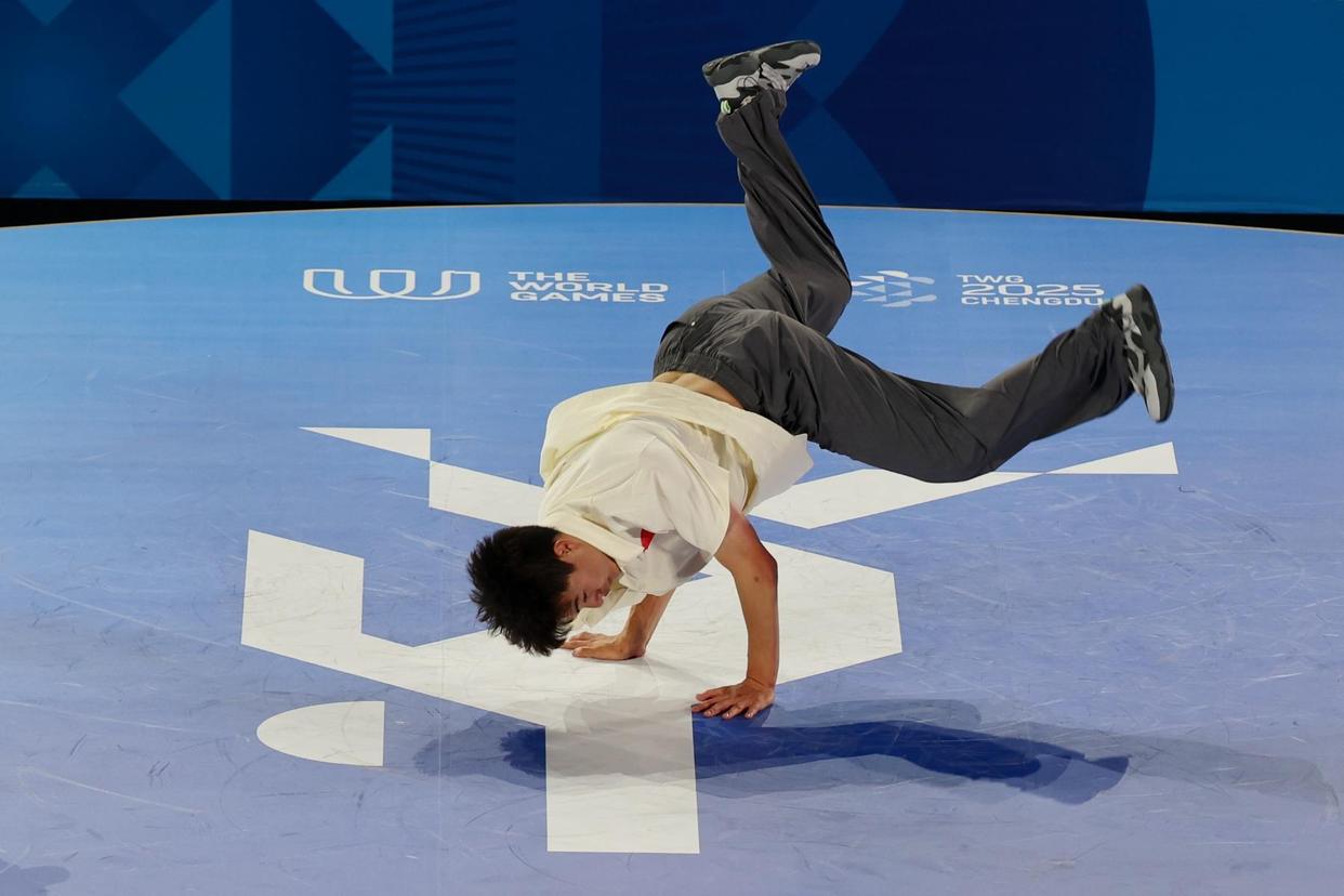 △亓祥宇 成都世运会男单霹雳舞赛