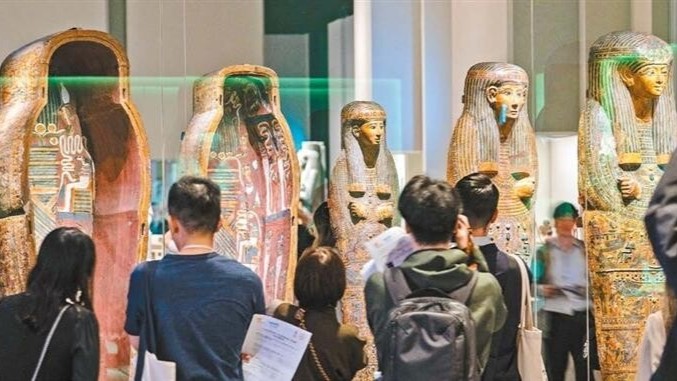 Egyptian treasures displayed at landmark exhibition in Hong Kong