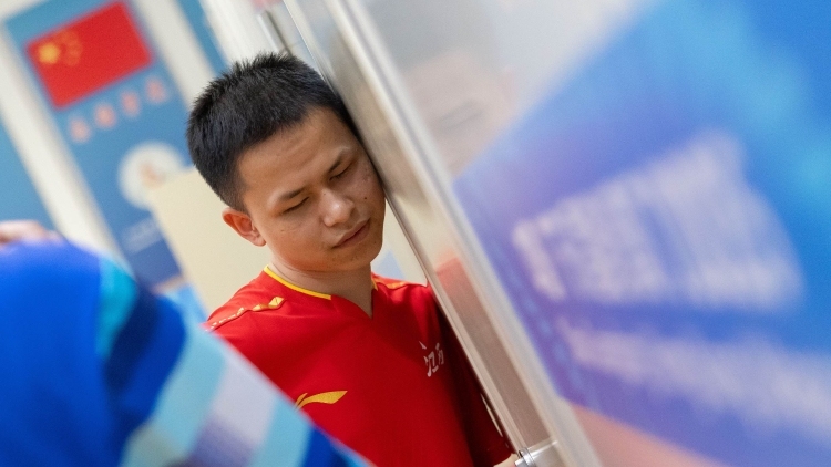 “听”见胜负  “乒”出精彩，残特奥会盲人乒乓球项目开赛