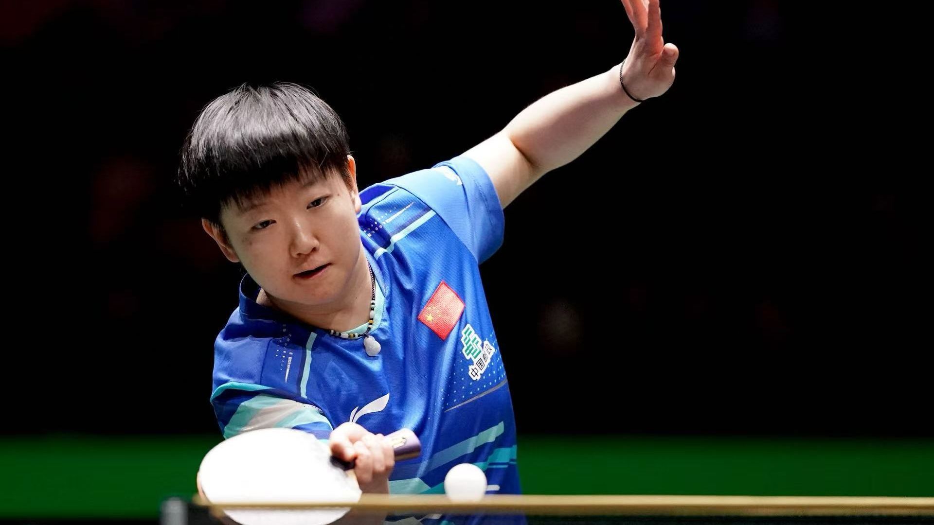 孙颖莎独得3分！混团世界杯中国队8-4胜德国队