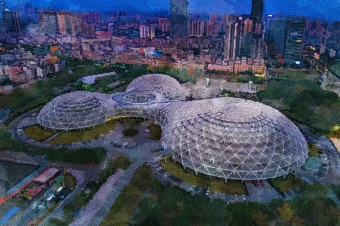 佛山岭南明珠体育馆。