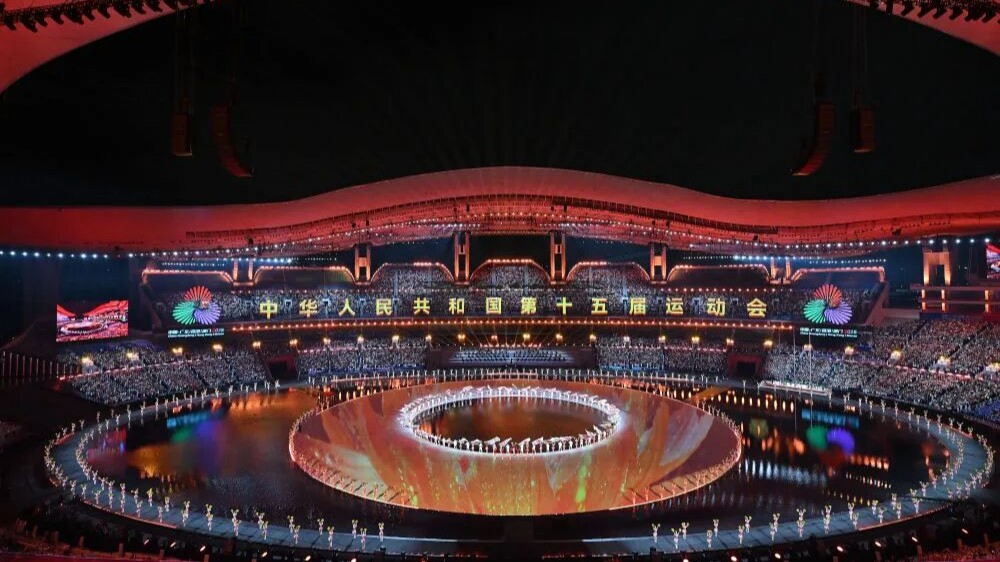 张张精彩！十五运会开幕式高清大图来了