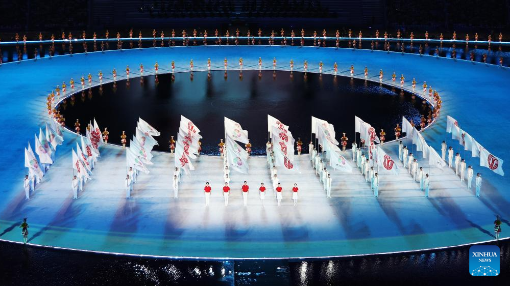 Opening ceremony of China's 15th National Games held in Guangzhou