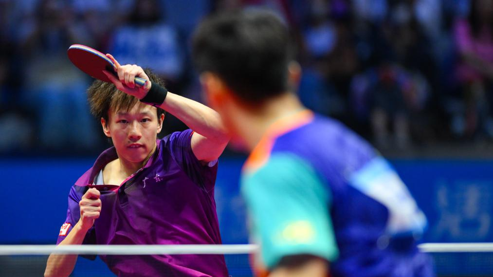 Highlights of table tennis matches at National Games on Nov. 9
