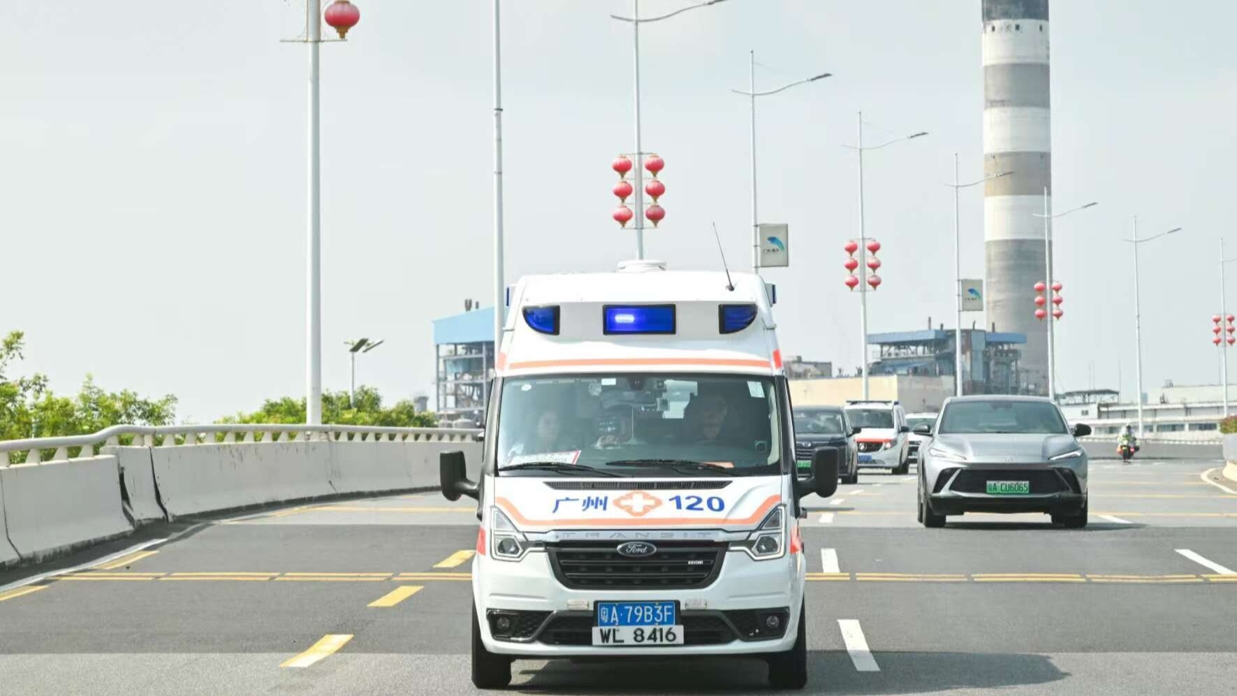 Cross-border ambulance service between Guangzhou and Hong Kong launched on November 9