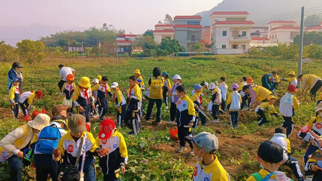 云浮市实验小学开展农耕研学活动