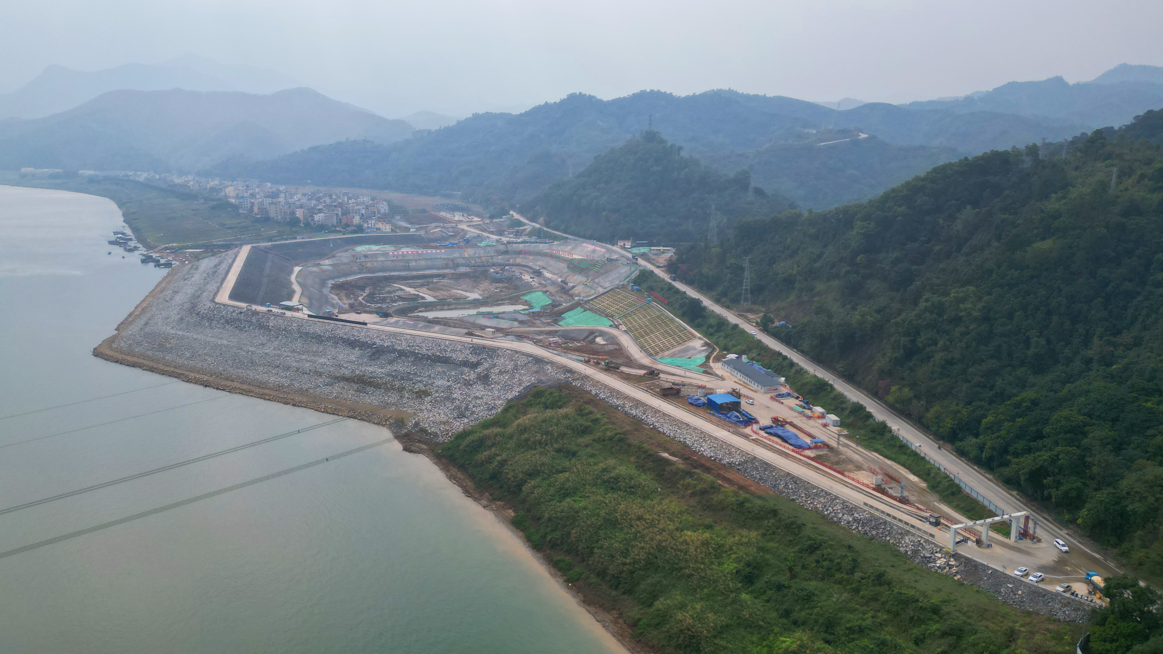 环北部湾广东水资源配置工程A1标建设全速推进