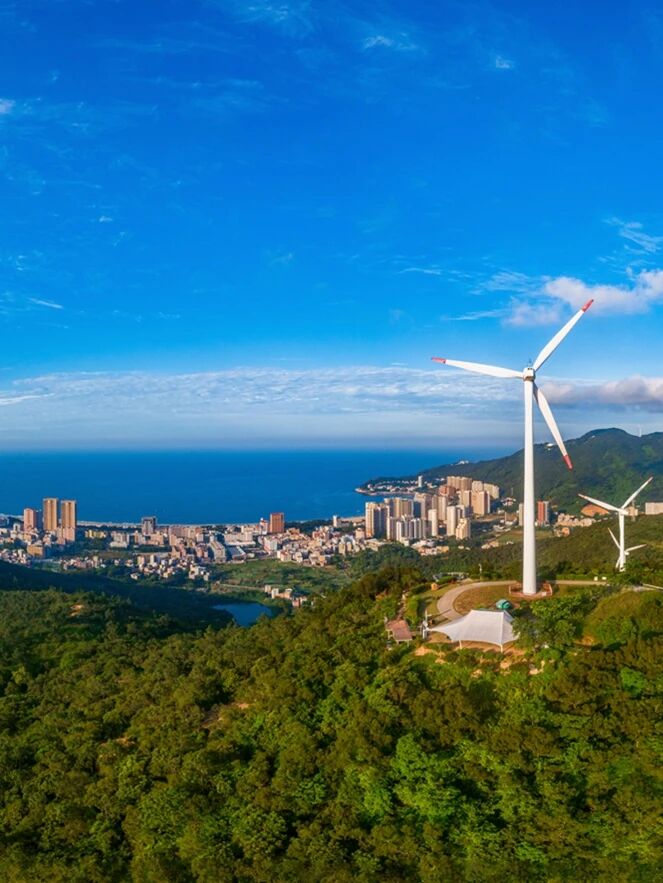 美丽的海陵岛一角。冯迎 摄