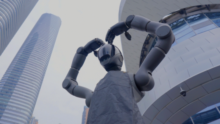 这个街区，“机器人浓度”很高