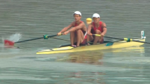 中国香港组合夺得赛艇男子双人单桨无舵手金牌