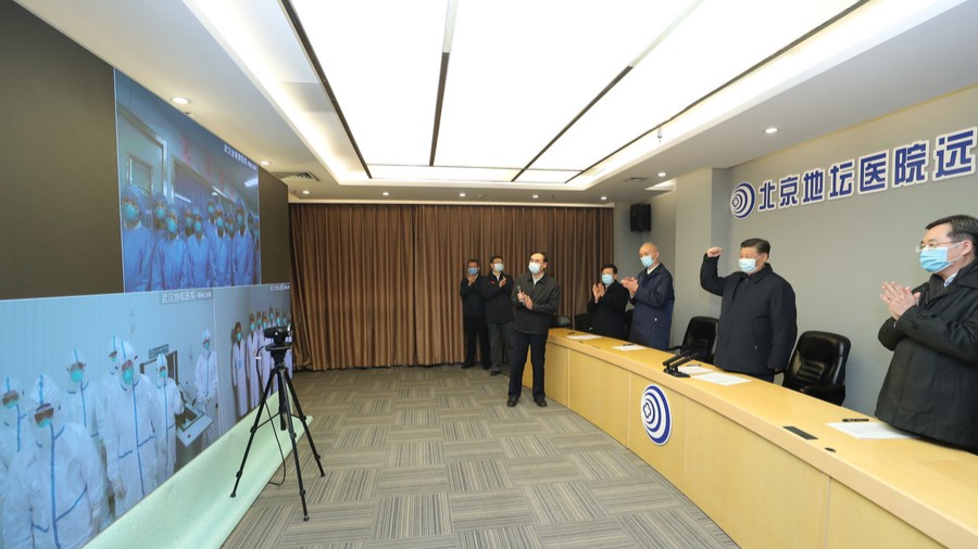 A look at how Xi Jinping leads China's COVID-19 fight in 10 stories