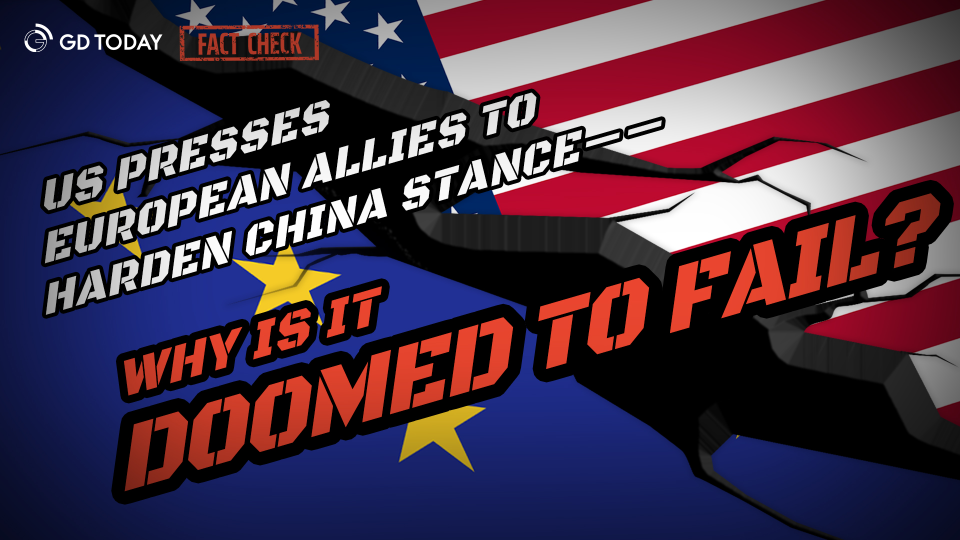 US presses European allies to harden China stance. Why is it doomed to fail?
