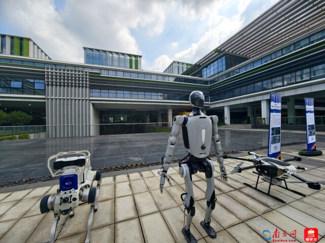 “会呼吸”的“机器人队”亮相十五运会！南方