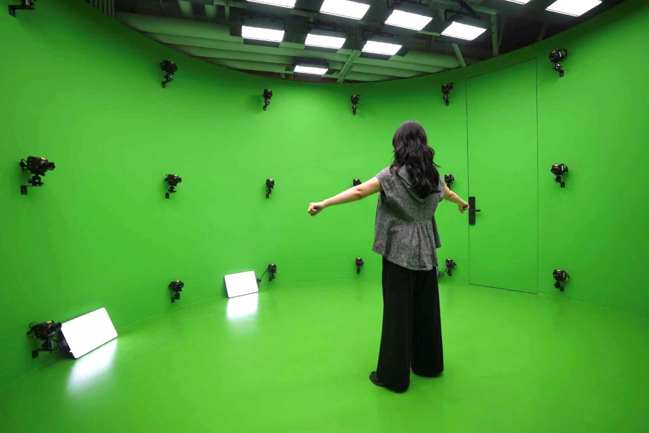 “分身数字人”拍摄