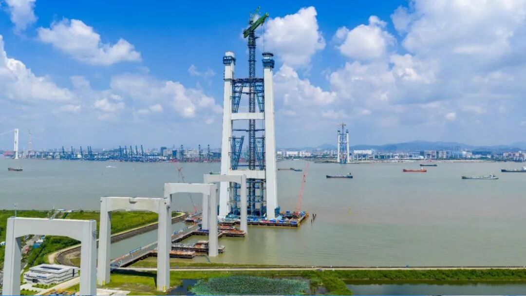 大桥高度突破200米！狮子洋通道建设进度更新