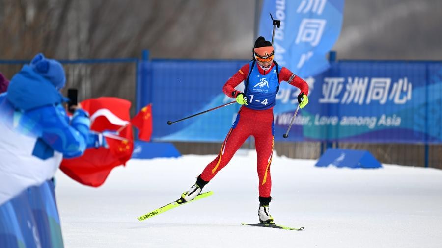 Roundup: China tops medal tally with 19 golds on snow at Harbin Winter Asiad