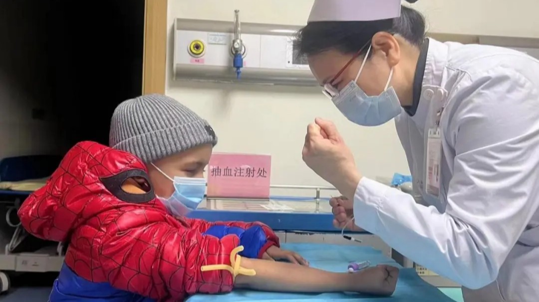 Moroccan child successfully treated for Hodgkin Lymphoma in Guangzhou