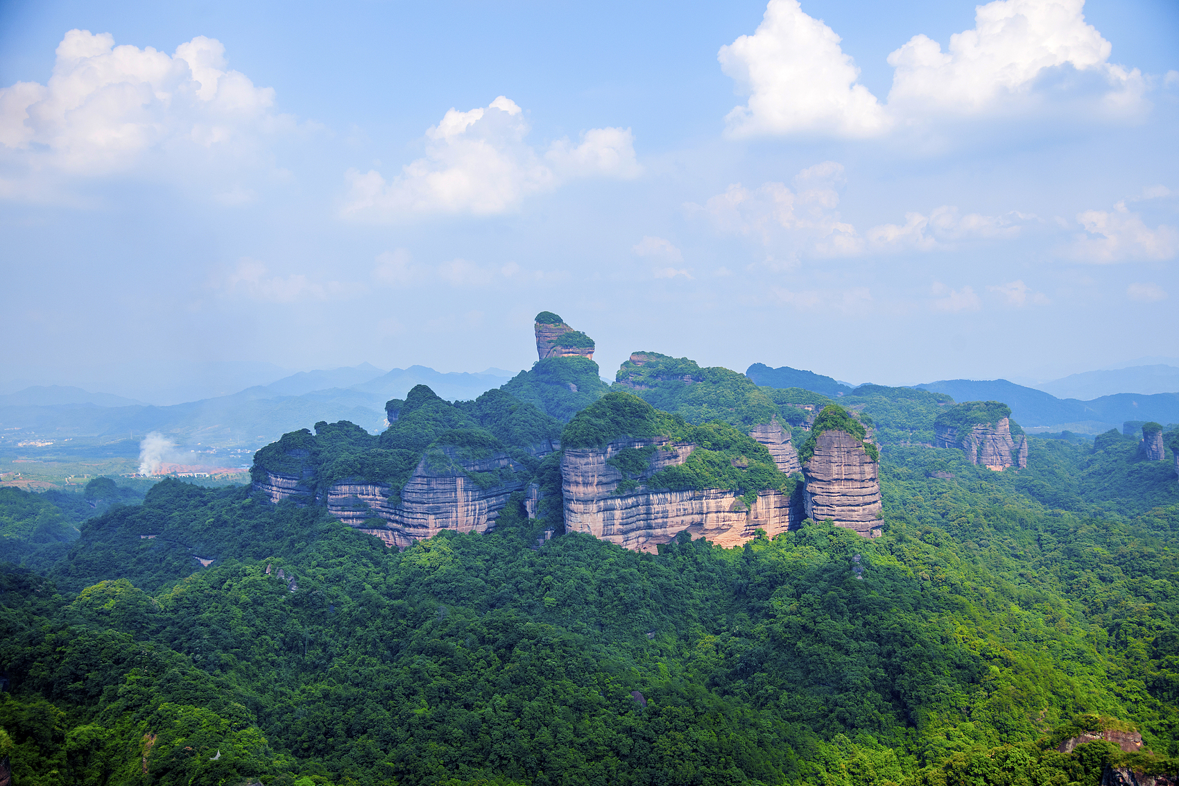 韶关，丹霞山。图源：视觉中国