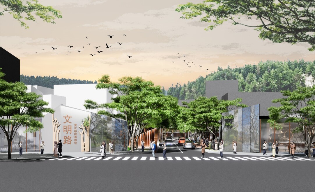 华南理工大学学生团队的景观升级工程设计效果图。通讯员供图